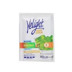 GELATINA YELIGHT SOBRE 12, FRUTA CITRICA