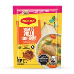 SOPA DE POLLO CON FIDEOS MAGGI 62G