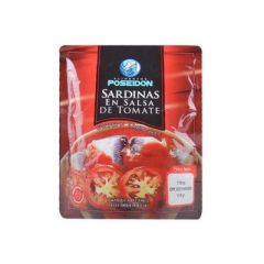 SARDINAS POSEIDON TOMATE POUCH 170G     