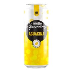 AGUAKINA MINALBA SPARKLING  LATA 355ML  