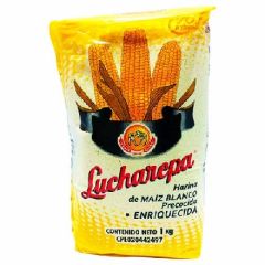 HARINA LUCHAREPA DE MAIZ BLANCO 1KG