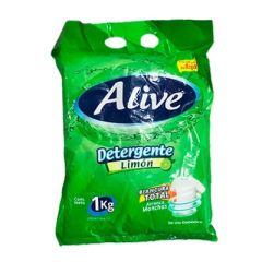 DETERG ALIVE LIMON 1KG                  