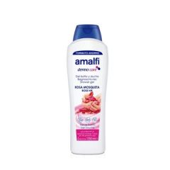 GEL DE DUCHA AMALFI ROSA MOSQUETA 750ML 