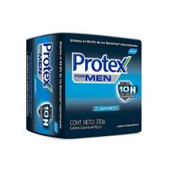 JABON EN BARRA PROTEX MEN ACTIVE SPORT 3 X 110G