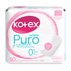 PROTECTORES DIARIOS KOTEX PURO NATURAL 50UN