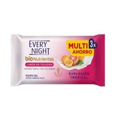 JABON BIO NUTRIENTES TROPICAL EVERY NIGHT 3X110G