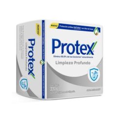 JABON EN BARRA PROTEX LIMPIEZA PROFUNDA 3 X 110G