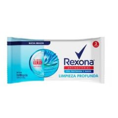 JABON REXONA ANTIBACTERIAL LIMPIEZA PROFUNDA 3UN X 110G