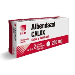 ALBENDAZOL CALOX TUTTI 200MG X2 TAB MAST