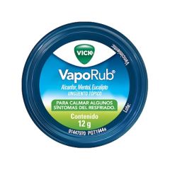 VICK VAPORUB UNGUENTO LATA DE 12G