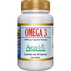 OMEGA 3 ARCO IRIS 1000MG X 60 CAPSULAS BLANDAS