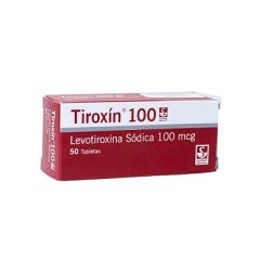 TIROXIN 100MG X 50 TABLETAS