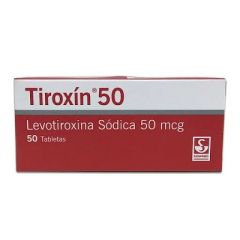 TIROXIN 50MG X 50 TABLETAS