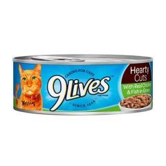 COMIDA PARA GATOS 9LIVES POLLO Y PESCADO 156G